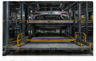 Parking equipment assembly detail