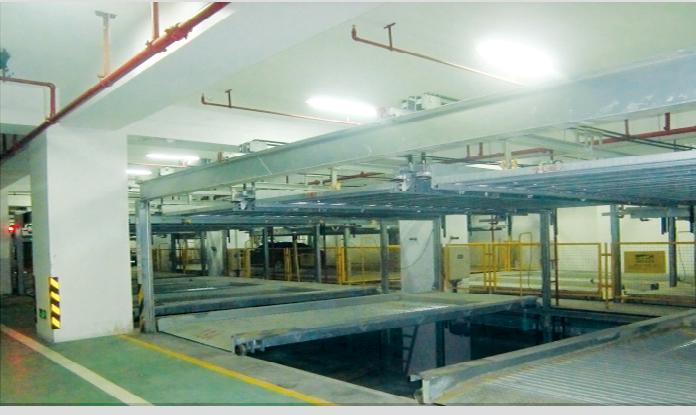 Pit-Type Lift-and-Slide Parking System