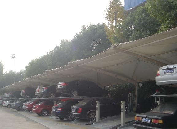 Two-Level Fully Above-Ground Simple Lift Parking System