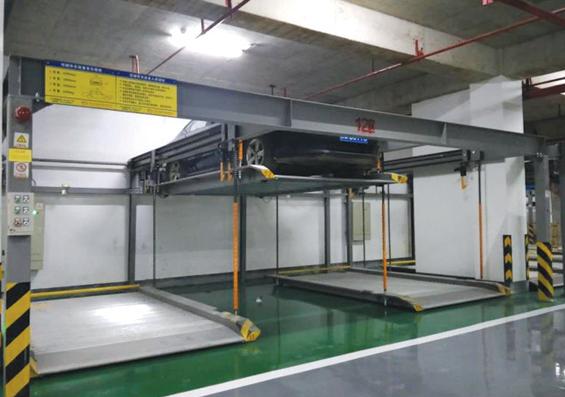 Two-Level Above-Ground Simple Lift Parking System (Basement)