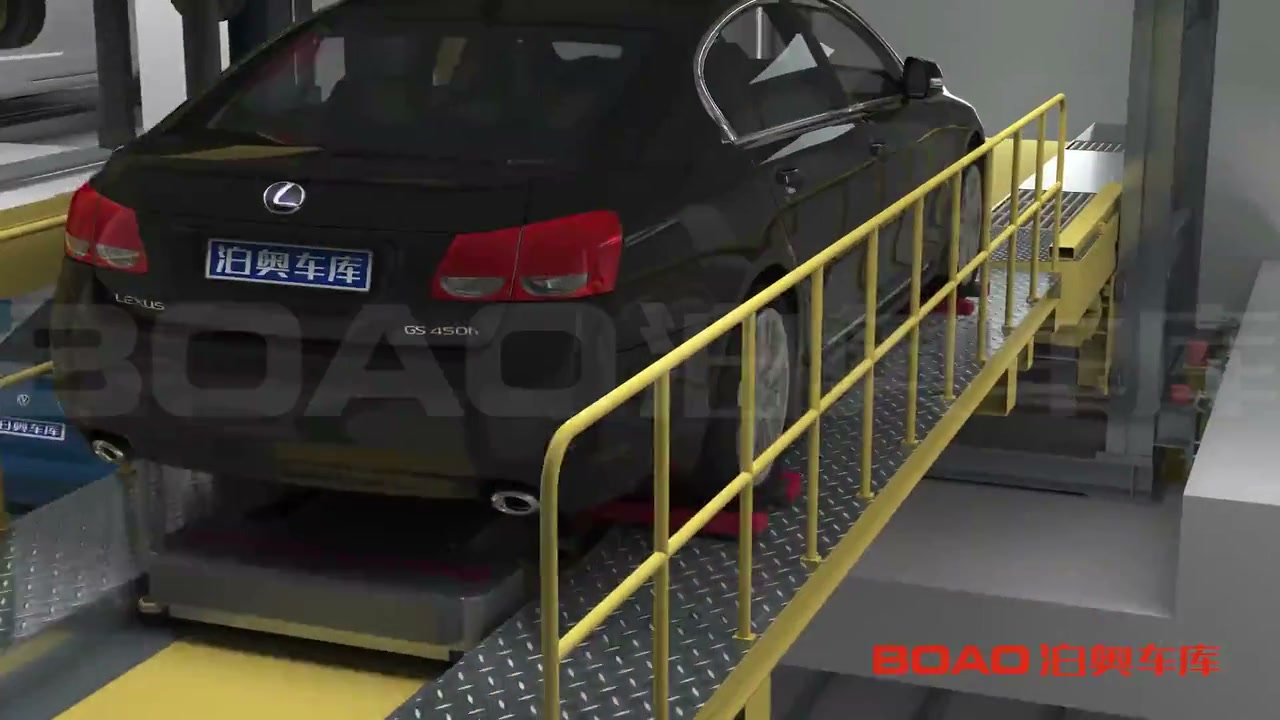 Aisle-Stacking Parking System